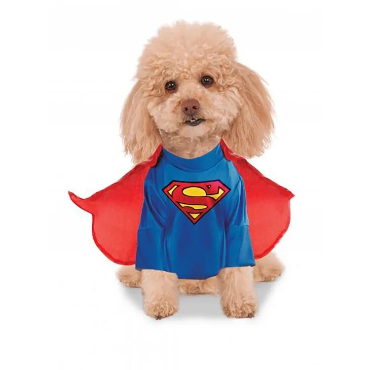 DC Comics Superman Deluxe Pets Costume Multicoloured